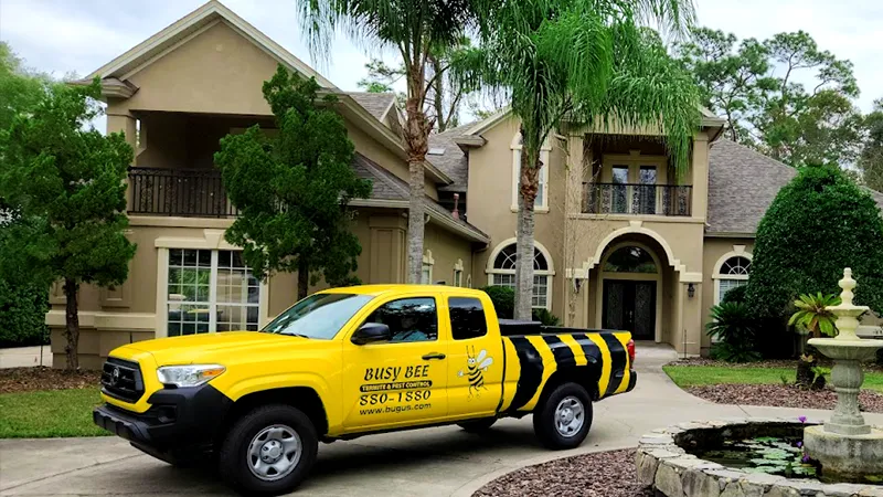 Busy Bee Termite and Pest Control Truck